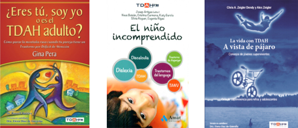 Tres libros imprescindibles sobre el TDAH • Noticias y Actividades •  Feaadah. Federación Española de Asociaciones de Ayuda al Déficit de  Atención e Hiperactividad
