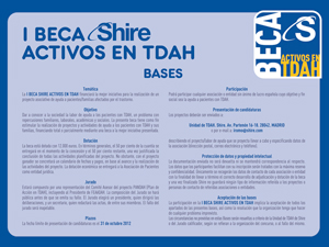 I Beca Shire Activos en TDAH